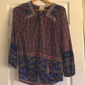 Boho blouse